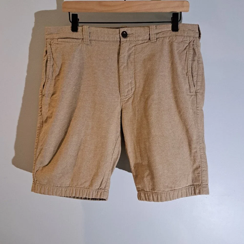 J. Crew men's 34x10.5 flat front shorts